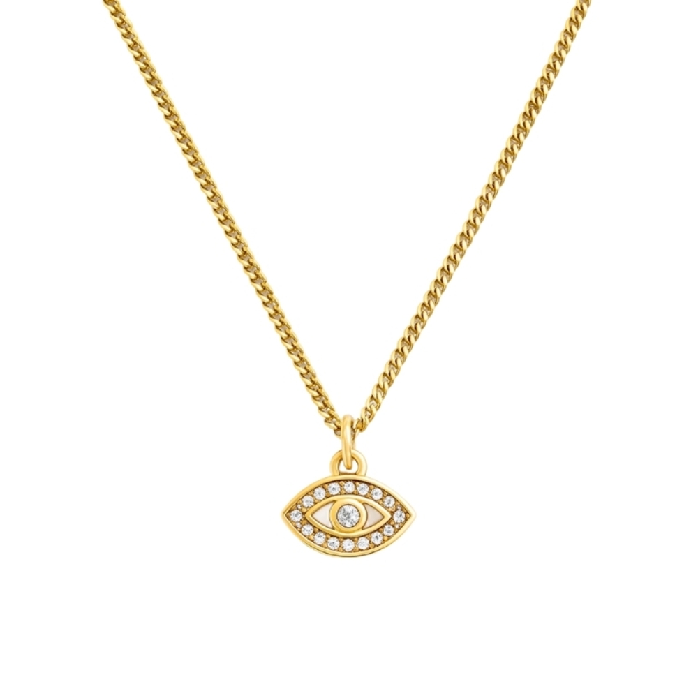 Golden Eye Necklace